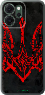 Силиконовый чехол Герб Украины v4 для Oppo RENO 14F 5G - 5319u-4091 изображение 