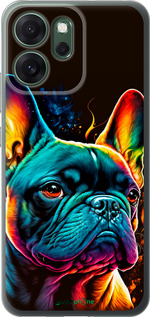 Силиконовый чехол Яркий бульдог для Oppo RENO 14F 5G - 5547u-4091 изображение 