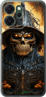 Силиконовый чехол Череп 2 для Oppo RENO 14F 5G - 5652u-4091 изображение 