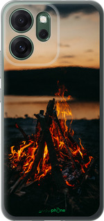 Силиконовый чехол Огонь для Oppo RENO 14F 5G - 6021u-4091 изображение 