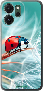 Силиконовый чехол Божья коровка для Oppo RENO 14F 5G - 6049u-4091 изображение 