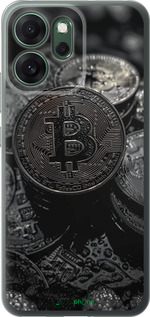 Силиконовый чехол Black Bitcoin для Oppo RENO 14F 5G - 6090u-4091 изображение 