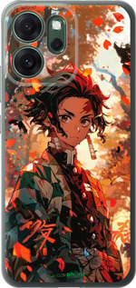 Силиконовый чехол Tanjiro для Oppo RENO 14F 5G - 6130u-4091 изображение 