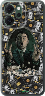 Силиконовый чехол Волк с валл стрит для Oppo RENO 14F 5G - 6287u-4091 изображение 