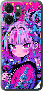 Силиконовый чехол Аниме милаха для Oppo RENO 14F 5G - 6314u-4091 изображение 