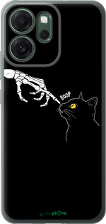 Силиконовый чехол Кошка для Oppo RENO 14F 5G - 6505u-4091 изображение 