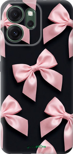 Силиконовый чехол Coquette Ribbons Dark Coquette для Oppo RENO 14F 5G - 6767u-4091 изображение 