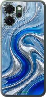 Силиконовый чехол Liquid Chrome для Oppo RENO 14F 5G - 6781u-4091 изображение 