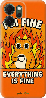 Силіконовий чохол 'Funny Cat' для Oppo RENO 14F 5G зображення 3