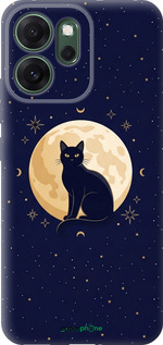 Силіконовий чохол 'Cute Cat Celestial/Witchy' для Oppo RENO 14F 5G зображення 5