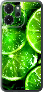 Силиконовый чехол Зелёные дольки лимона для Oppo RENO 14F 5G - 852u-4091 изображение 
