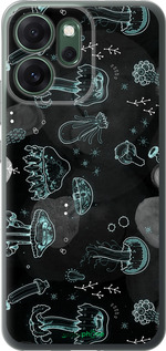 Силиконовый чехол Медузы для Oppo RENO 14F 5G - 906u-4091 изображение 