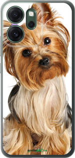 Силиконовый чехол Йоркширский терьер с хвостиком для Oppo RENO 14F 5G - 930u-4091 изображение 