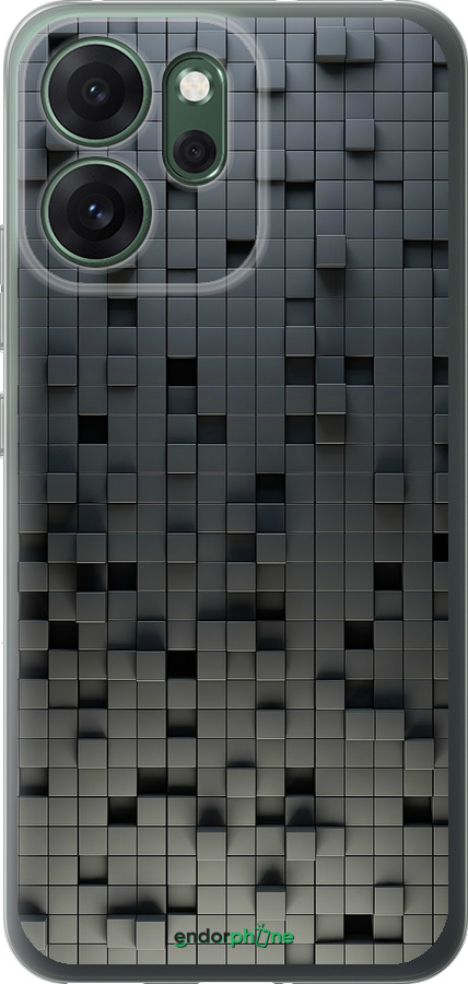 Силиконовый чехол Кубики для Oppo RENO 14F 5G - 1061u-4091 изображение 