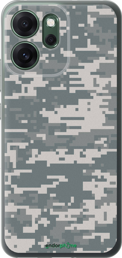 Силиконовый чехол Камуфляж для Oppo RENO 14F 5G - 1085u-4091 изображение 