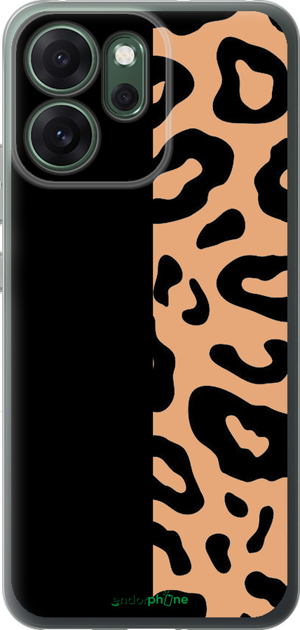 Силиконовый чехол Пятна леопарда для Oppo RENO 14F 5G - 4269u-4091 изображение 