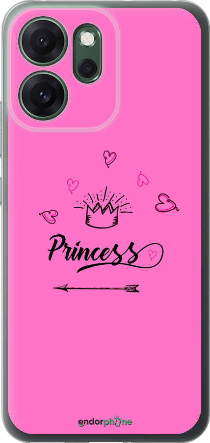 Силиконовый чехол Princess для Oppo RENO 14F 5G - 4361u-4091 изображение 