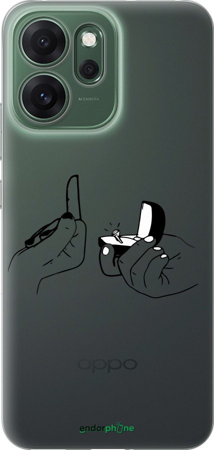 Силиконовый чехол Предложение для Oppo RENO 14F 5G - 4898u-4091 изображение 