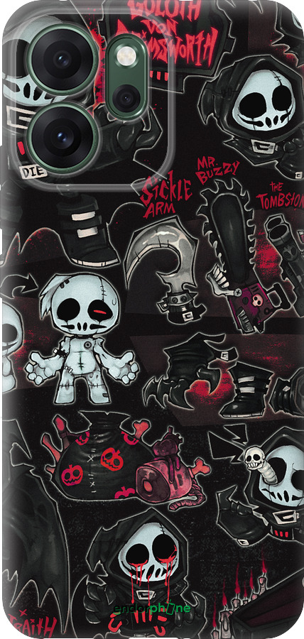 Силіконовий чехол № 5380 для Oppo RENO 14F 5G - 5380u-4091 изображение 