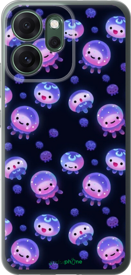 Силиконовый чехол № 5414 для Oppo RENO 14F 5G - 5414u-4091 изображение 