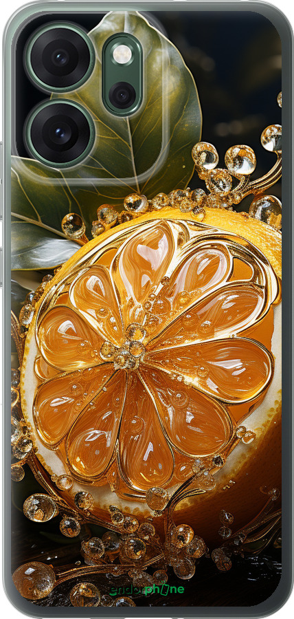 Силиконовый чехол Лимон для Oppo RENO 14F 5G - 5647u-4091 изображение 