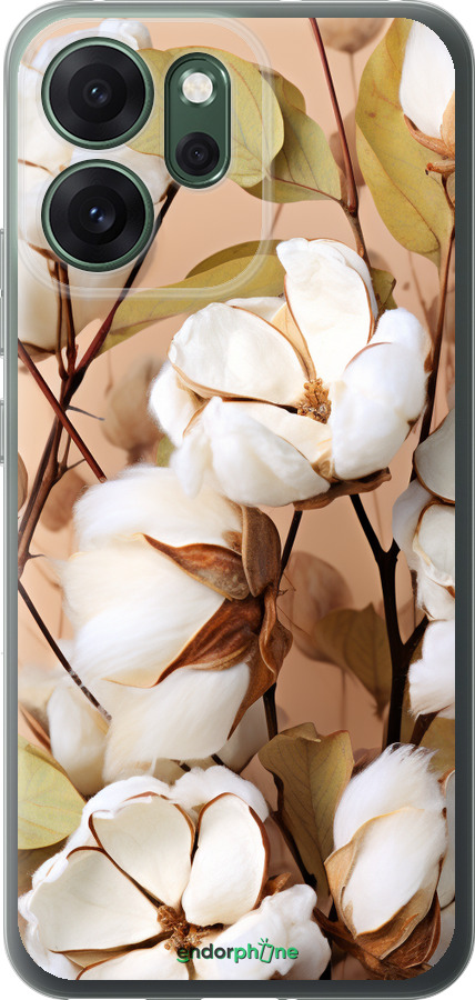 Силиконовый чехол Хлопок для Oppo RENO 14F 5G - 5665u-4091 изображение 