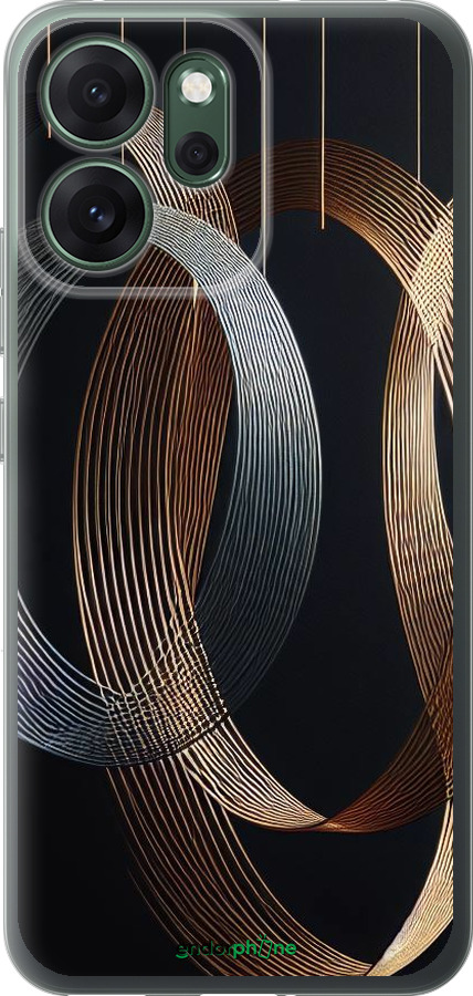 Силиконовый чехол Симфония для Oppo RENO 14F 5G - 5835u-4091 изображение 