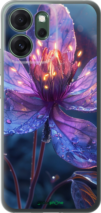 Силиконовый чехол Магический цветок для Oppo RENO 14F 5G - 6038u-4091 изображение 