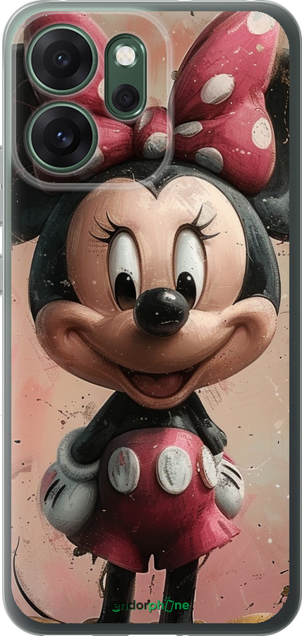 Силиконовый чехол Minnie Mouse для Oppo RENO 14F 5G - 6054u-4091 изображение 