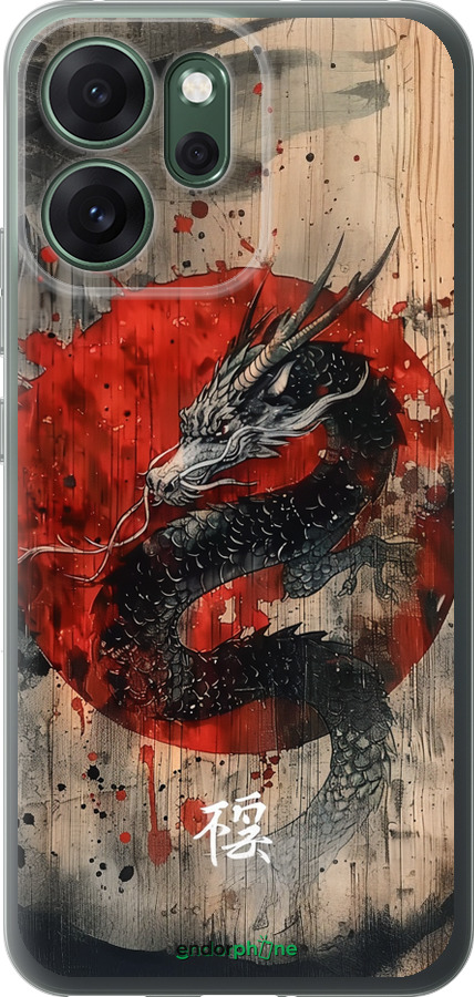 Силиконовый чехол Восточный дух для Oppo RENO 14F 5G - 6100u-4091 изображение 