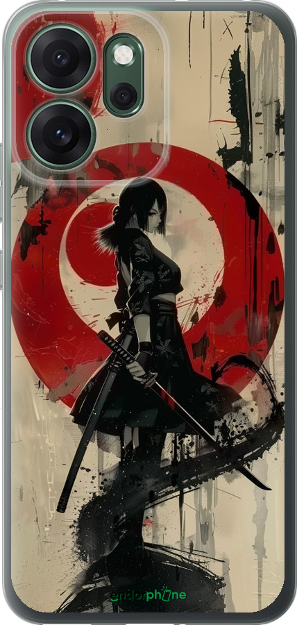 Силиконовый чехол Боевое искусство для Oppo RENO 14F 5G - 6126u-4091 изображение 