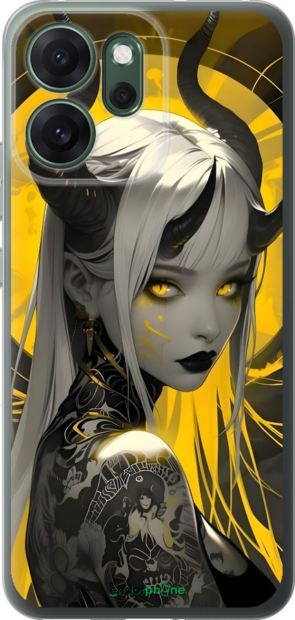 Силиконовый чехол Аниме демон 2 для Oppo RENO 14F 5G - 6309u-4091 изображение 