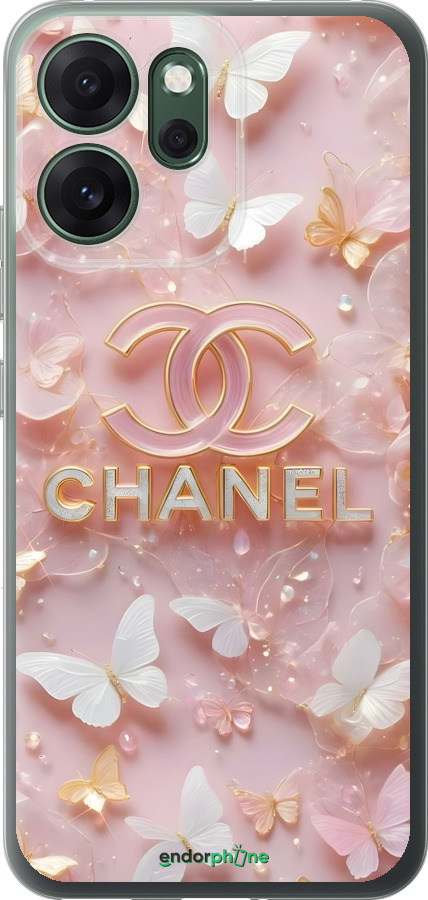 Силиконовый чехол Шанель для Oppo RENO 14F 5G - 6366u-4091 изображение 