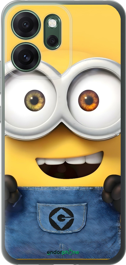 Силиконовый чехол Миньон для Oppo RENO 14F 5G - 6389u-4091 изображение 
