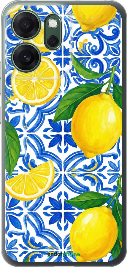 Силиконовый чехол Grocery Girl Italian Summer для Oppo RENO 14F 5G - 6766u-4091 изображение 