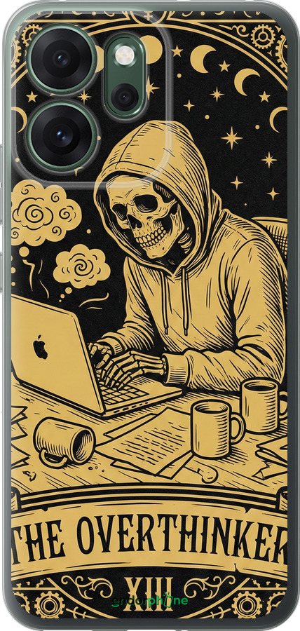 Силиконовый чехол The Overthinker для Oppo RENO 14F 5G - 6774u-4091 изображение 