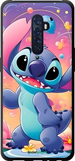 TPU чехол Стич 2 для Oppo Reno 2 - 6371b-1864 изображение 
