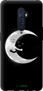 TPU чехол Місячні обійми для Oppo Reno 2 - 6508b-1864 изображение 