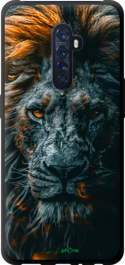 TPU чехол Лев у сутінках для Oppo Reno 2 - 6154b-1864 изображение 
