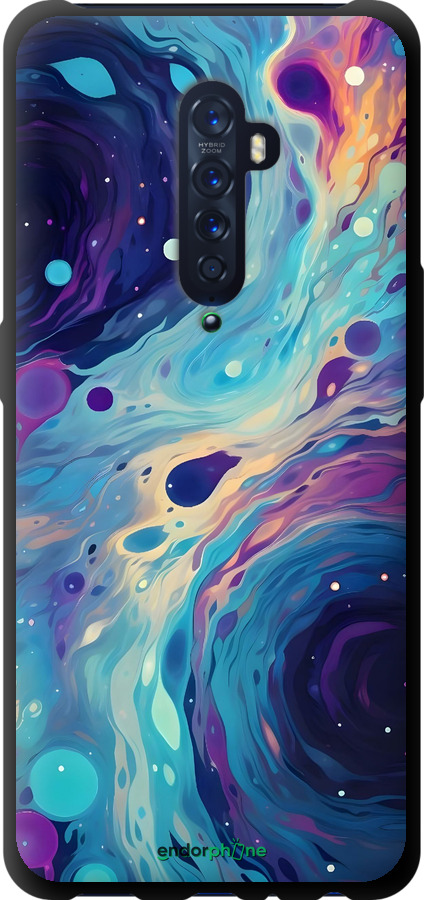 TPU чехол Арт акварель для Oppo Reno 2 - 6329b-1864 изображение 
