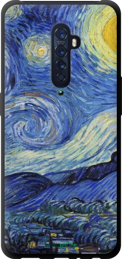 TPU чехол «Зоряна ніч» Вінсента Ван Гога для Oppo Reno 2 - 6433b-1864 изображение 