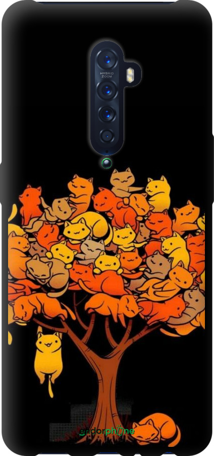 TPU чехол Дерево и котики для Oppo Reno 2 - 6516b-1864 изображение 