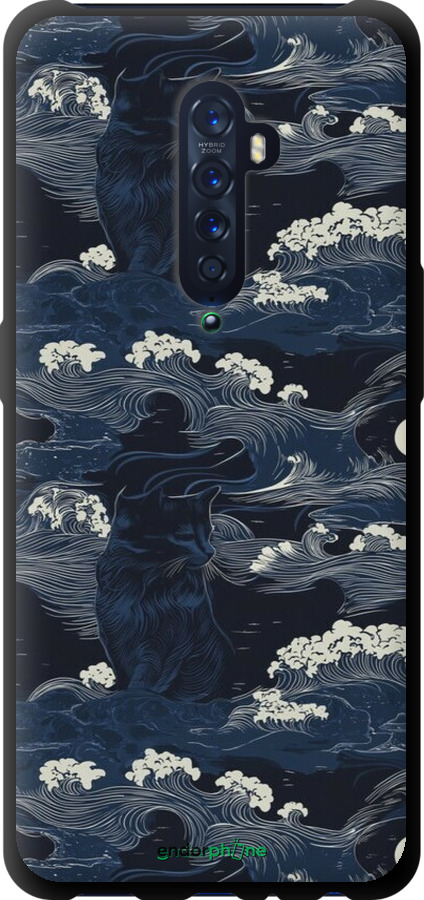 TPU чехол Морська тематика у стилі арт-деко для Oppo Reno 2 - 6520b-1864 изображение 