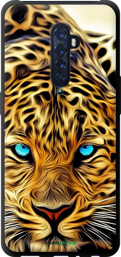 TPU чехол Леопард для Oppo Reno 2 - 6611b-1864 изображение 