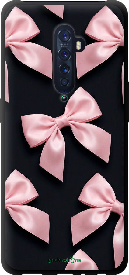 TPU чехол Coquette Ribbons Dark Coquette для Oppo Reno 2 - 6767b-1864 изображение 
