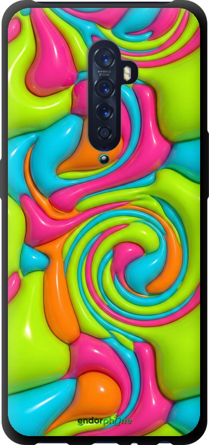 TPU чехол Y2K Jelly Dream для Oppo Reno 2 - 6780b-1864 изображение 