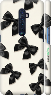 3D пластиковый матовый чехол Dark Coquette для Oppo Reno 2 - 6765m-1864 изображение 