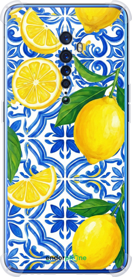 Силикон с усиленными углами чехол Grocery Girl Italian Summer для Oppo Reno 2 - 6766sp-1864 изображение 