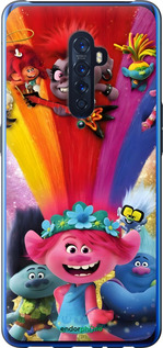 2D пластиковый чехол Троли для Oppo Reno 2 - 6343t-1864 изображение 