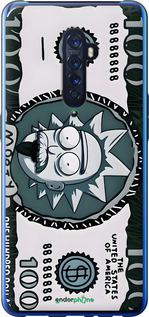 Силиконовый чехол 'Рик 100' для Oppo Reno 2 изображение 9